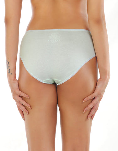 Losha super soft cotton Bikini briefs-Sprout Green