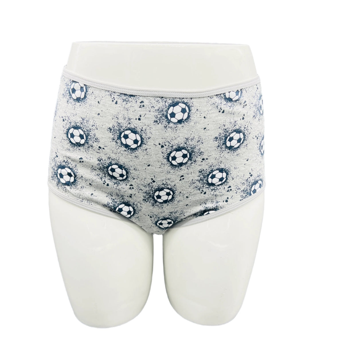 LOSHA SUPPER SOFT HIGH  WAISTED COTTON PANTY-FOOT BALL