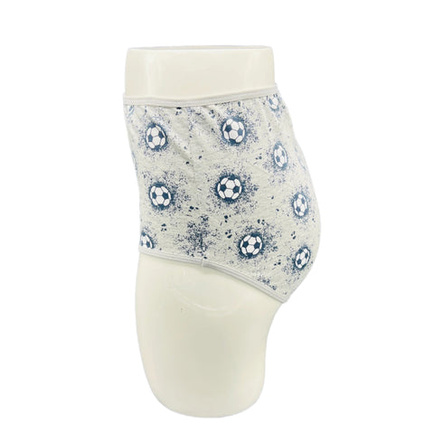 LOSHA SUPPER SOFT HIGH  WAISTED COTTON PANTY-FOOT BALL