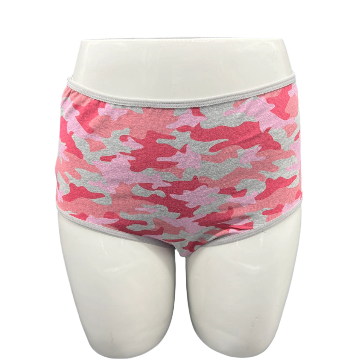LOSHA SUPPER SOFT HIGH  WAISTED COTTON PANTY-ARMY