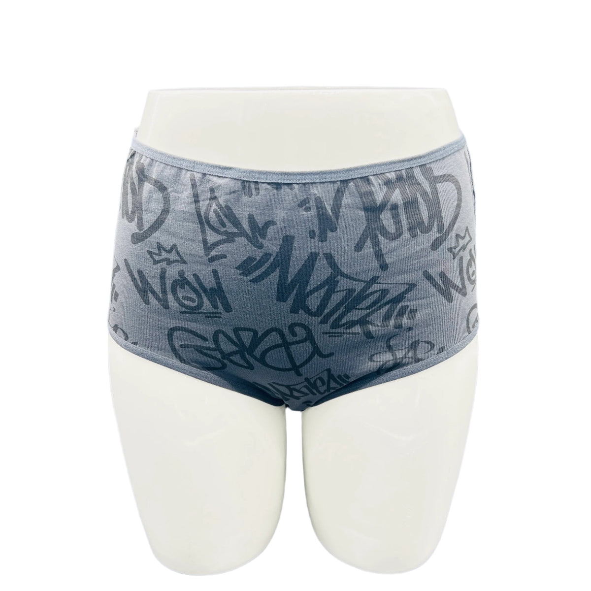 LOSHA SUPPER SOFT HIGH  WAISTED COTTON PANTY-ABSTRACT