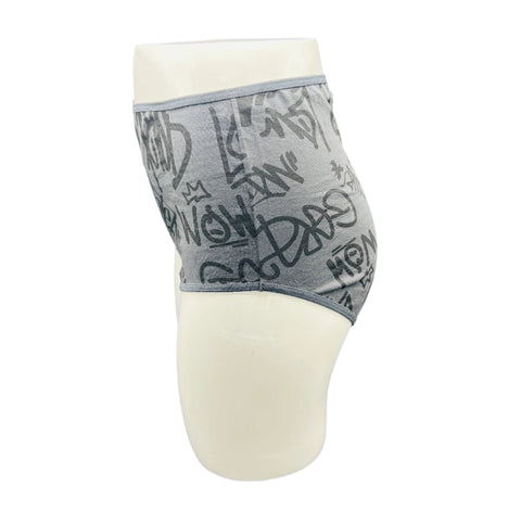LOSHA SUPPER SOFT HIGH  WAISTED COTTON PANTY-ABSTRACT