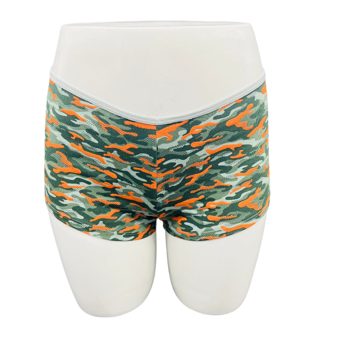 LOSHA SUPER SOFT BOY SHORTS COTTON BRIEF-GREEN ARMY