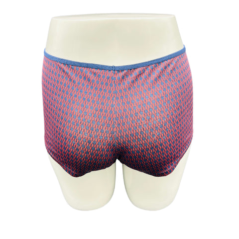 LOSHA SUPER SOFT BOY SHORTS COTTON BRIEF-GEOMETRIC PRINT