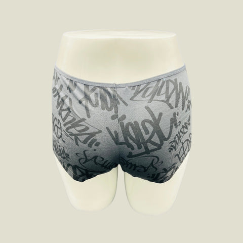 LOSHA SUPER SOFT BOY SHORTS COTTON BRIEF-ABSTRACT