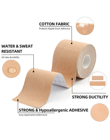 BREAST LIFT & PUSH UP TAPE-NUDE