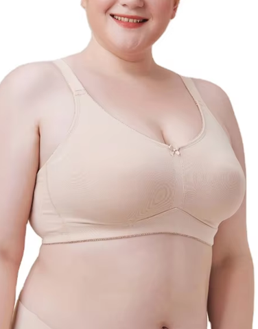 LOSHA FULL COVERAGE POST SURGICAL BRA WITH BROAD ELASTIC STRAP -SKIN